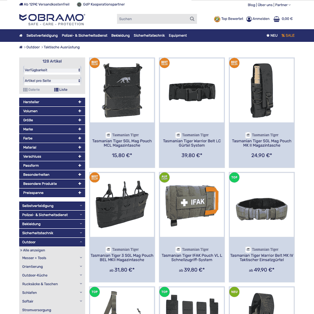 Texte kaufen Obramo Security Shop