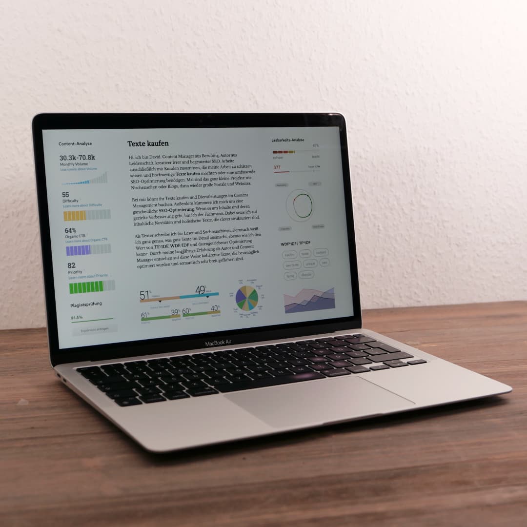 Texte kaufen WDF*IDF Textoptimierung Textanalyse