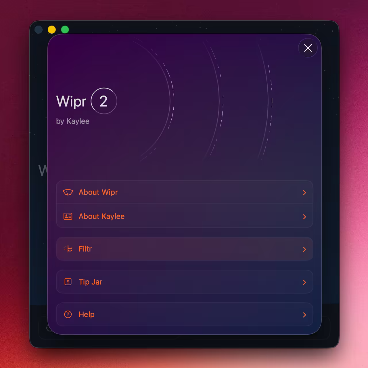 Wipr 2 Filtr In-App Kauf