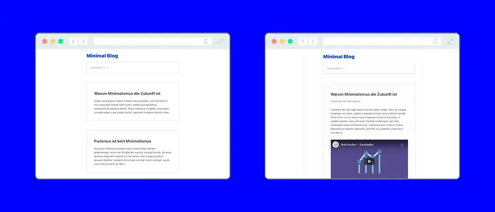 M2 Minimal WordPress Theme