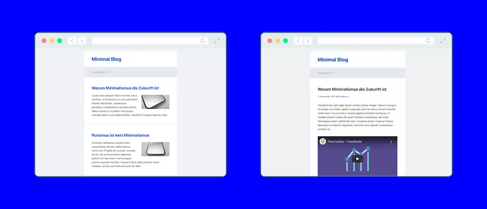 M4 Minimal WordPress Theme