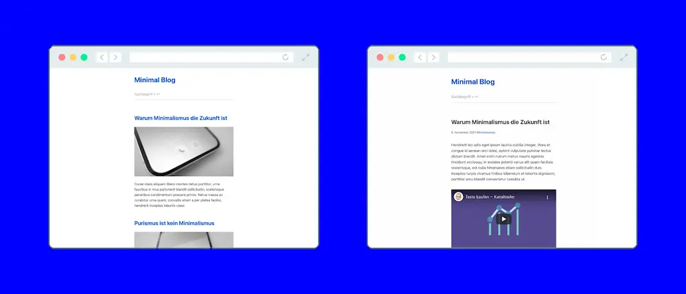 M5 Minimal WordPress Theme